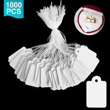100 Pcs Price Tags With String Attached Paper Hang Tags Writable Tags White Us