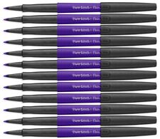Paper Mate Flair Felt Tip Pens Medium Point 0.7mm Metallic Amethyst 12 Pens New