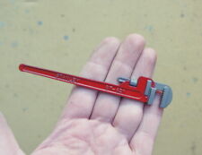 16 Scale Miniature Pipe Wrench Solid Metal Tool