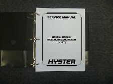 Hyster H177 H60xm H65xm Gas Forklift Lift Truck Shop Service Repair Manual
