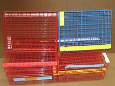 Test Tube 108 Well Rack Unbranded Metal With Epoxy Coating Lot Of 6
