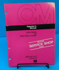 Original John Deere 60 Skid-steer Loader Operators Manual Om-ga11317