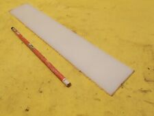 Natural Uhmw Bar Machinable Plastic Flat Sheet Stock 18 X 2 X 12