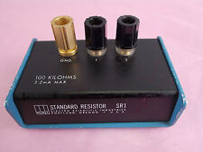 Esi Standard Resistor Sr1 100 Kilohms 3.2ma Max