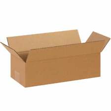 Long Corrugated Boxes For Shipping Packing Moving 14x6x4 Kraft 25bundle