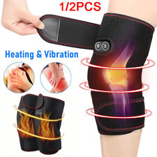 Knee Joint Massager Heat Physiotherapy Therapy Pain Relief Vibration Machine New