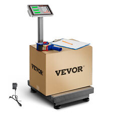 Vevor 660 Lbs 0.1 Computing Digital Floor Platform Scale Shipping Postal Scale