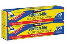 Kirkland Signature Stretch-tite Plastic Food Wrap 11 78 In X 758 Ft 2-count