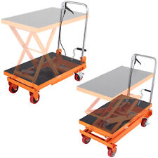 Vevor Hydraulic Lift Table Cart 11003305007701760 Lbs Singledouble Scissor