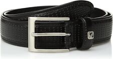 Arnold Palmer Mens Perforated Feather Edge Golf Belt - Pick Color Size