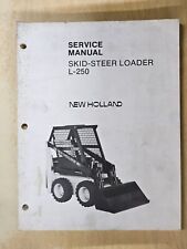 New Holland L-250 Skid-steer Loader Service Manual. 40025010  121984