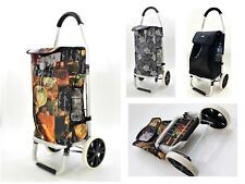 Aluminum Alloy Large Capacity Light Wheeled Shopping Trolley Cart Laundry Bag