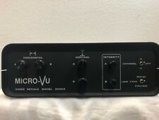 Micro-vu 9050a Video Crosshair Generator