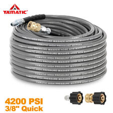 Yamatic 14 4200 Psi Pressure Washer Hose Non Marking Rubber Wire Braided