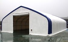 W50xl100xh23 Double Truss 23oz Pvc Fabric Building Storage Shelter Hoop Barn