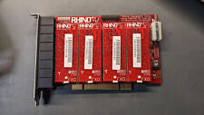 Rhino R8fxx-ec Pci Card With 4 X Dual Fxo Cards 8 Channels Installed