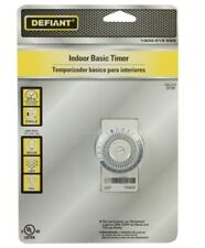 Defiant In Wall Basic Timer 24-hour Replaces Standard Wall Switch - 15a - 125v