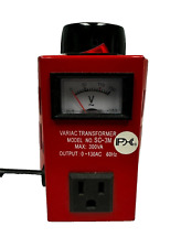 Variac Variable Transformer Model Sc-3m