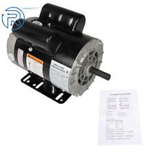 Electric Motor 3 Hp 3450 Rpm Compressor Duty 56 Frame 1 Phase 115-230 Volts New