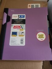 Five Star Mead 3 Subject Notebook College 200 Ruled Pages 6 Pocket Choose Color