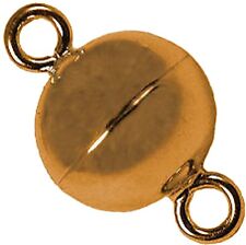 5 Pair Neodymium Magnet Jewelry Clasps Gold Ball