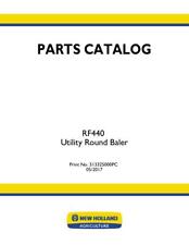 New Holland Rf440 Utility Round Baler Parts Catalog Pdfusb - 513325000