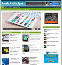 Create Mobile Apps-premade Wp Blog Amazon Clickbank Business Monitized