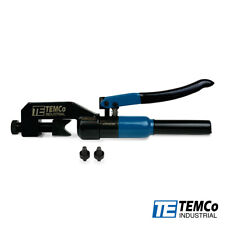 Temco Hydraulic Lug Crimper Tool Th1818 Dieless Indent 10awg To 400mcm