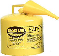 Ui50fsy Safety Diesel Gas Can Yellow Type I 5-gallons - Quantity 1