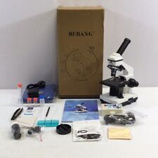 Bebang Black White Compound Microscope For Adults Home School Lab