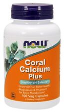 Now Foods Coral Calcium Plus Magnesium And Vitamin D 100 Vegcap