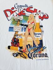 New Dive Shop T-shirt White Corona Extra Scuba Diver Unisex Shirt Coronaville