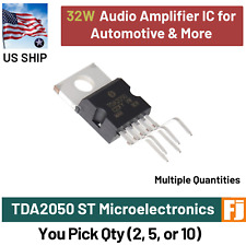 Tda2050 Tda2050a 32w St Zip-5 Versatile Audio Amplifier Ic Car Diy  Us Ship