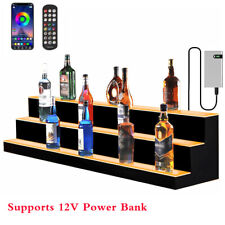 For Commercial Home Bar Led Liquor Bottle Display Shelf Wine Stand Wmobile App
