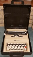 Vintage Retro Olivetti Lettera 35 Portable Mechanical Typewriter Original...