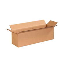 20x6x6 Long Corrugated Boxes Kraft Shipping Packing Boxes 25pk
