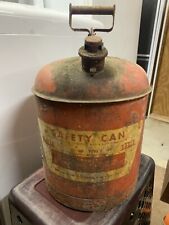 Vintage Eagle Safety Gas Can 5 Gallon Ui-50 Type 1 Fair Condition