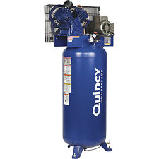 Quincy Qt-54 Splash Lubricated Reciprocating Air Compressor 5 Hp 230 Volt 1
