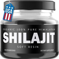 Organic 100 Pure Himalayan Shilajit Soft Resin Extremely Potent Fulvic Acid