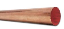 Copper 110 Round Bar 12 Diameter X 6 Length Rod Lathe Stock