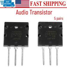 5 Pairs Transistor High Power Audio Transistor 2sa1943 2sc5200 Durable