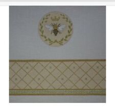 Queen Bee Hinge Box Design Handpainted Needlepoint Canvas By Funda Scully
