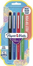 Paper Mate Flair Felt Tip Pens Medium Point 0.7mm 4 Count