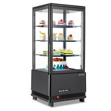 3 Cu.ft Refrigerated Display Case Commercial Countertop Refrigerator Wled