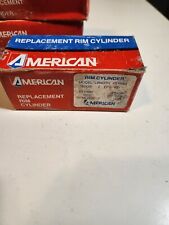 American Replacement Rim Cylinder Lock Schlage Keyway