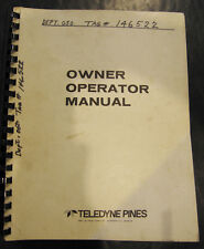 Pines Nc-1 Nc-2 Cybermat Iii Cnc Control Owner Operations Programming Manual