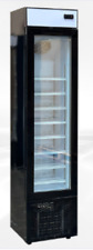 New Glass Door Freezer Commercial Merchandiser Slim Narrow Compact Display Nsf