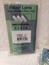 Weldmark 2 X 4 14 Glass Welders Filter Lens 1024116 Shade 11. Lot Of 10