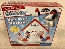 Snoopy Sno-cone Machine - Snow Ice Slushee - Peanuts Cartoon 2016 - New