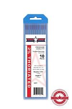 2 Thoriated Tig Welding Tungsten Electrodes 116 Red Ewth-2 Free Quick-ship